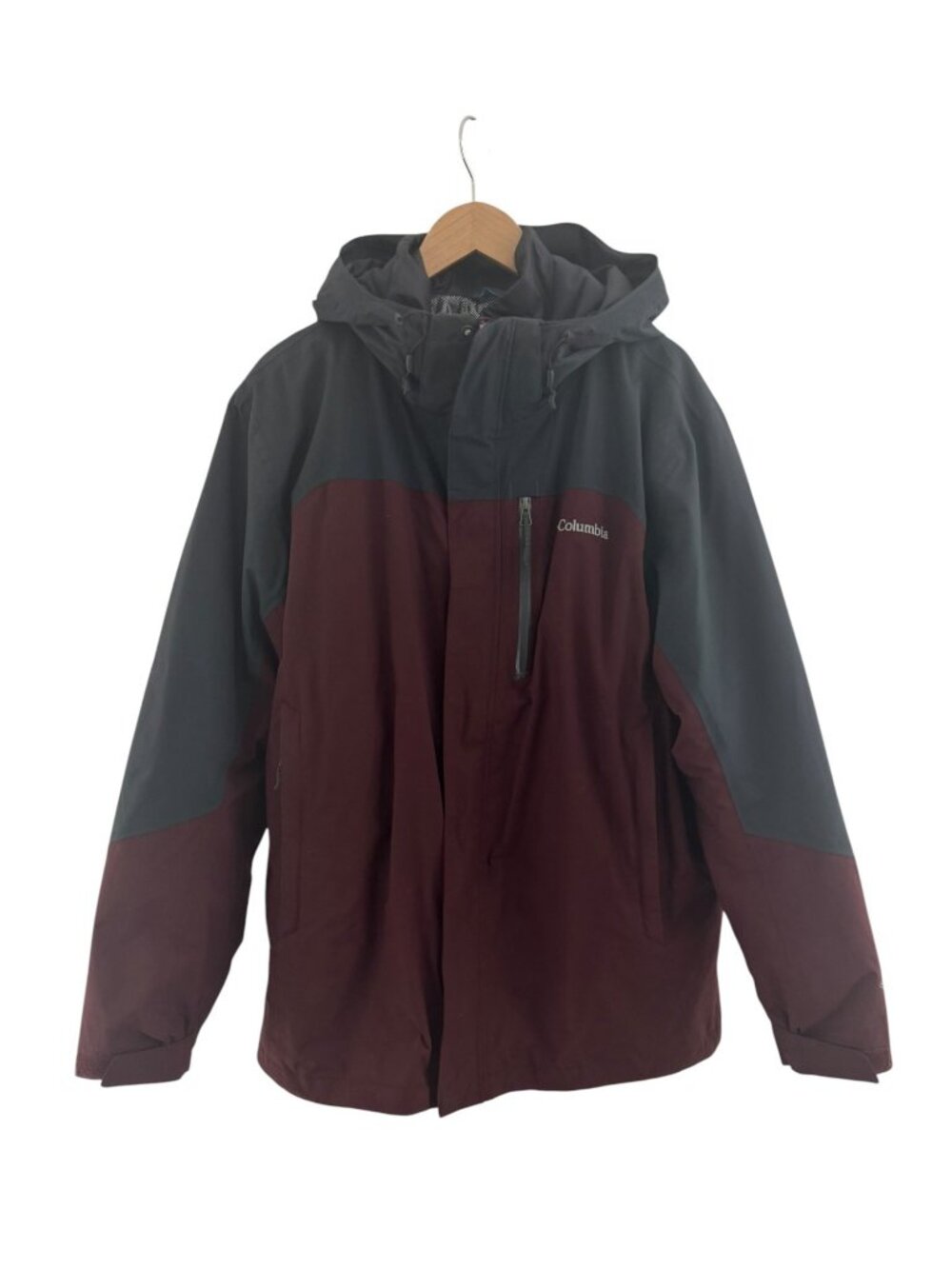 Columbia Men's Interchange 3-in-1 Jacket Coat Size XL Omni-Heat Ski Snow Winter